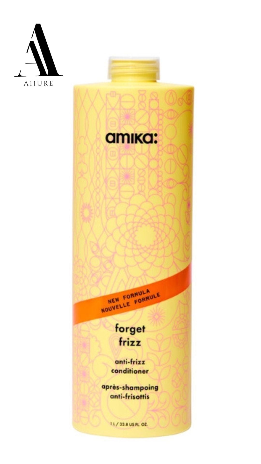 Amika Forget Frizz Anti-Frizz Conditioner 33.8 fl oz