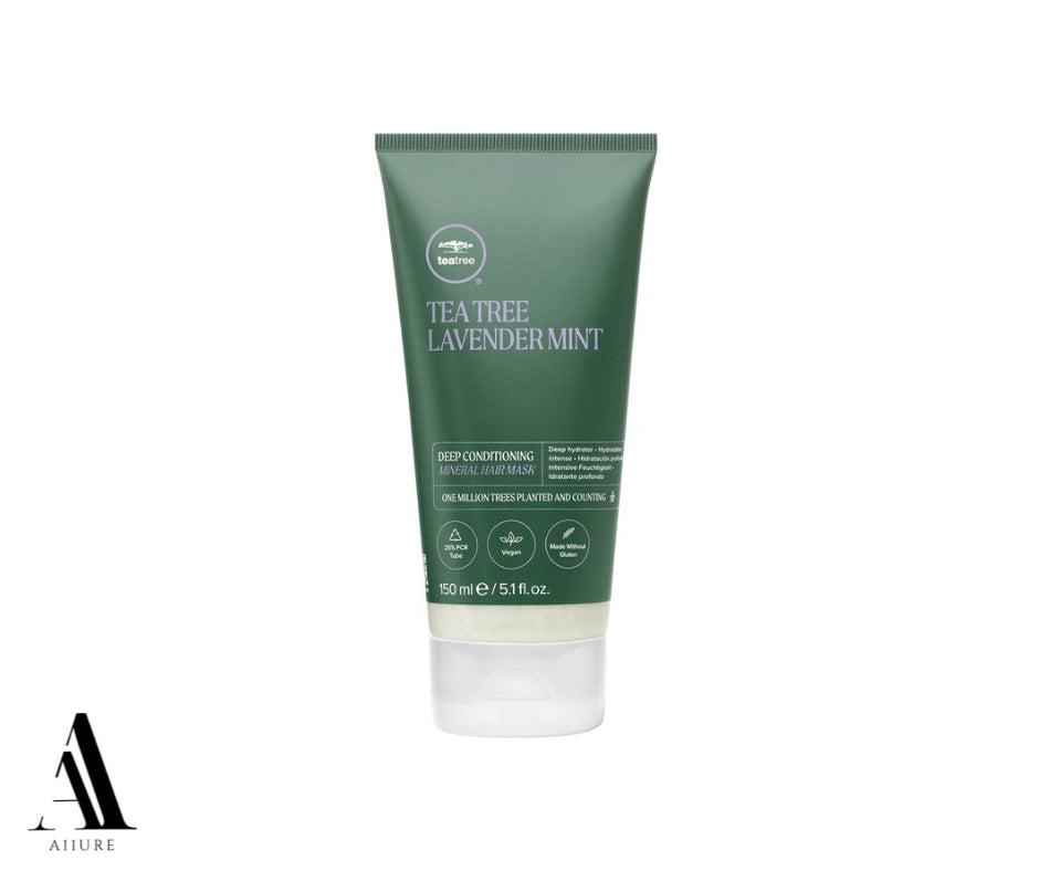 PAUL MITCHELL Tea Tree Lavender Mint Deep Conditioning Mineral Hair Mask 5.1 fl oz