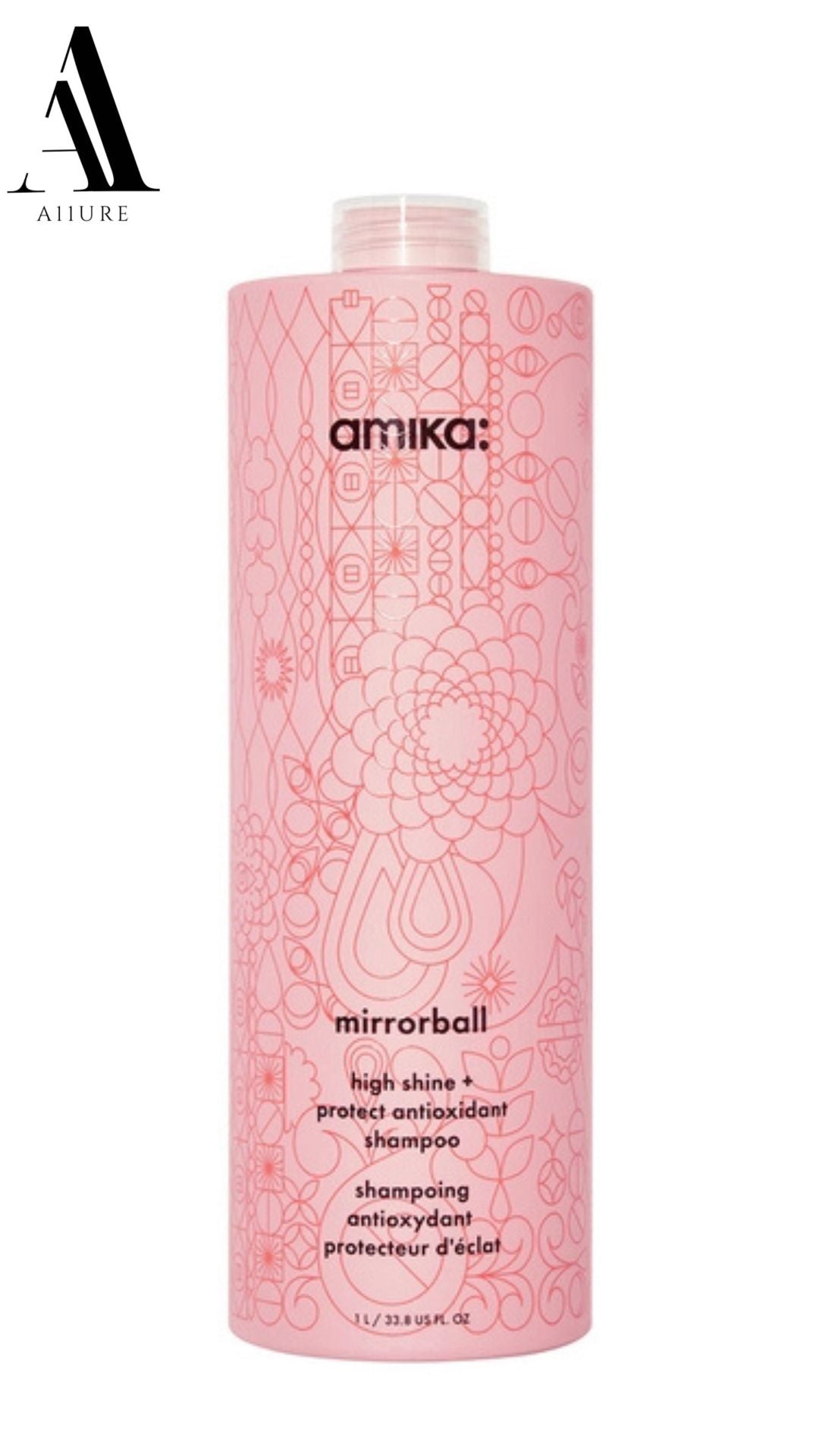 Amika Mirrorball High Shine + Protect Antioxidant Shampoo 33.8 fl oz