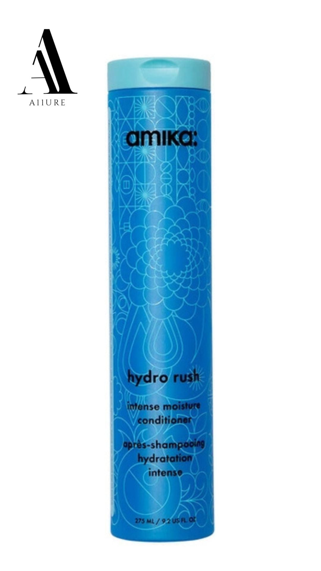 Amika Hydro Rush Intense Moisture Conditioner with Hyaluronic Acid 9.2 fl oz