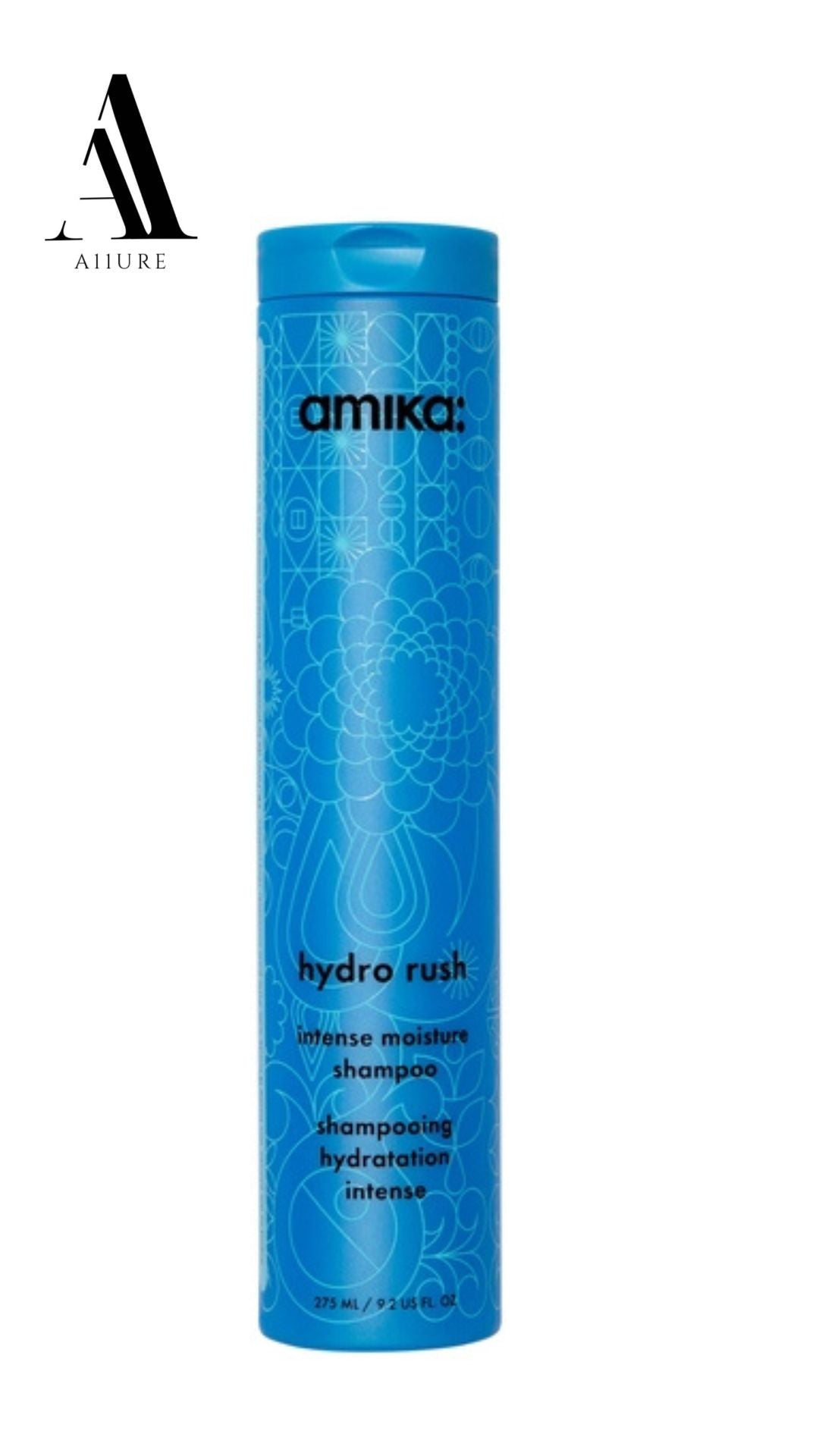 Amika Hydro Rush Intense Moisture Shampoo with Hyaluronic Acid 9.2 fl oz