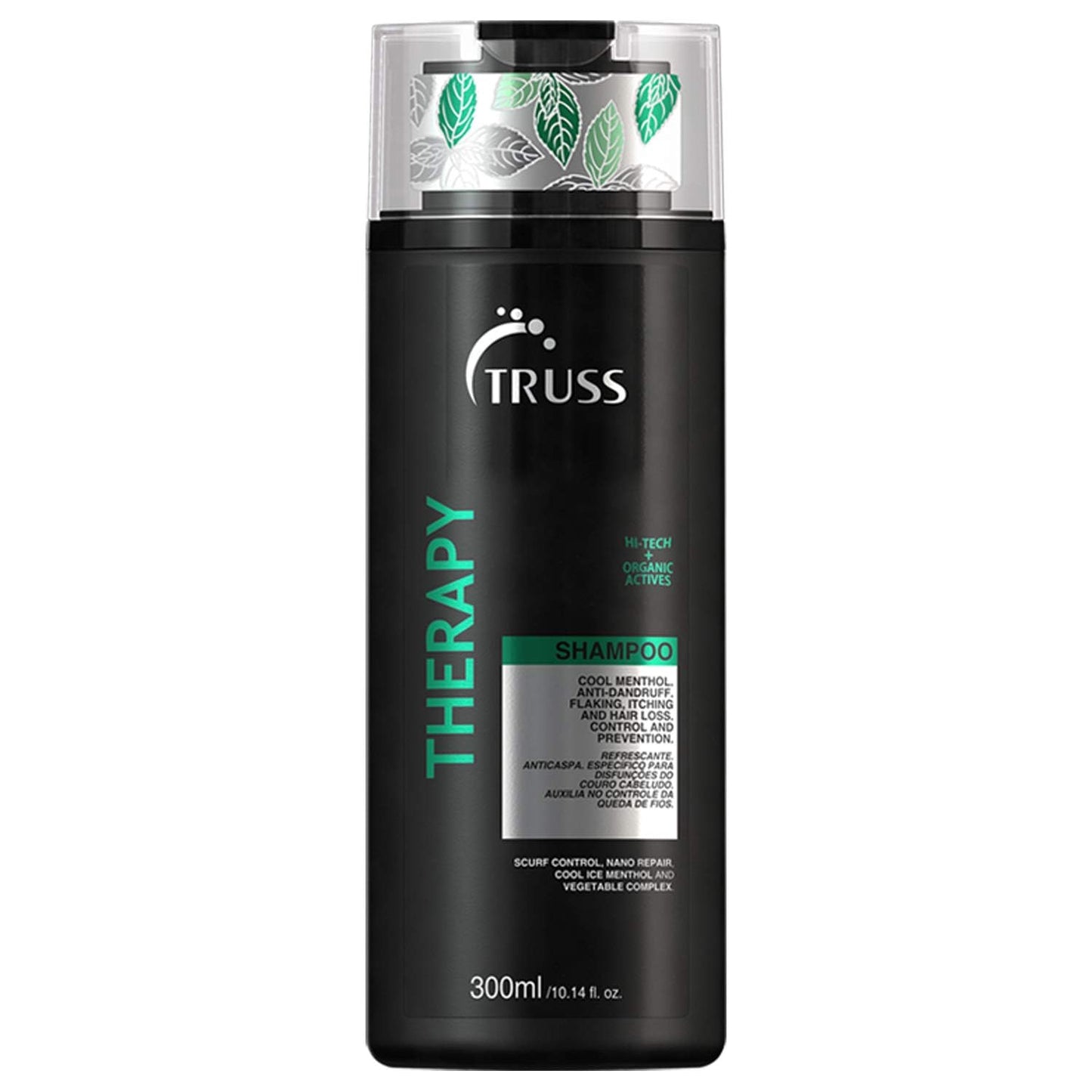 TRUSS Therapy Shampoo - Anti Dandruff Shampoo + Dry Scalp Treatment - Help Prevent Hair Loss and Reduce Oiliness While Protecting Against Dandruff and Allergies (300 ml)