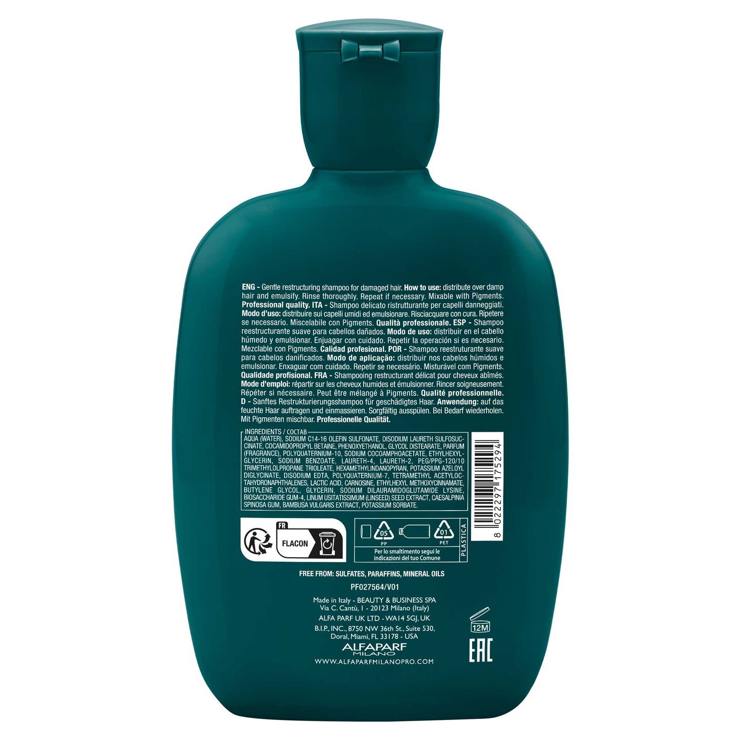 Alfaparf Semi di lino Reconstruction Shampoo