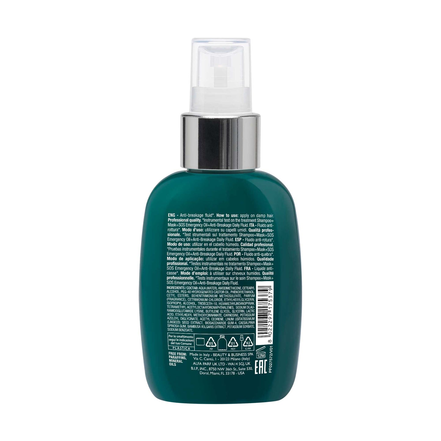 Alfaparf Semi di Lino Reconstruction Anti-Breakage Daily Fluid 4.23 fl.oz.