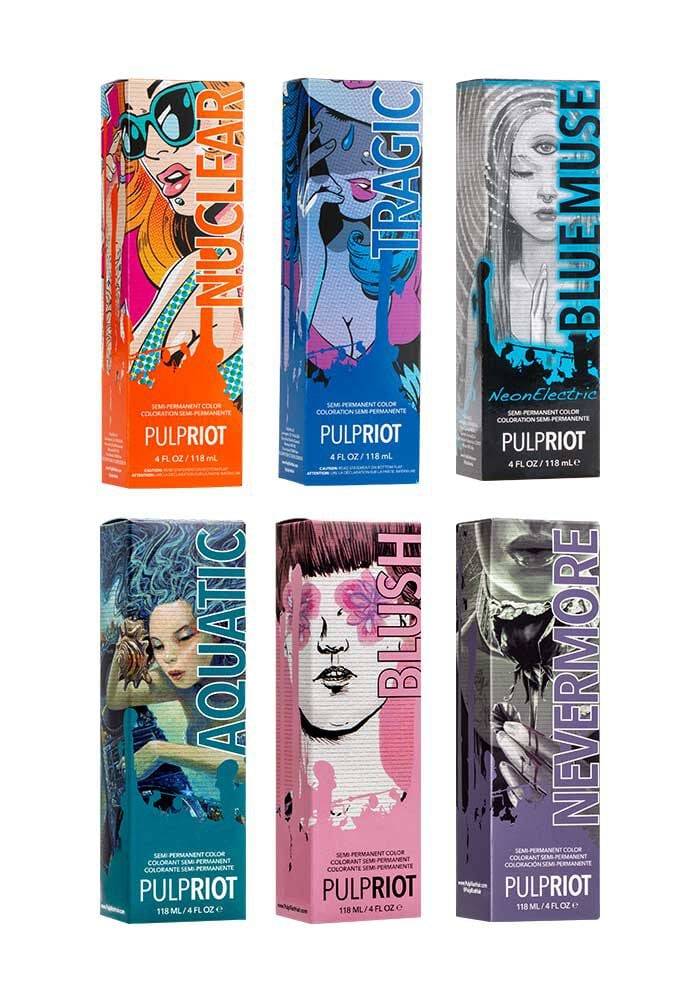 Pulp Riot Semi-Permanent Haircolor 4oz tube