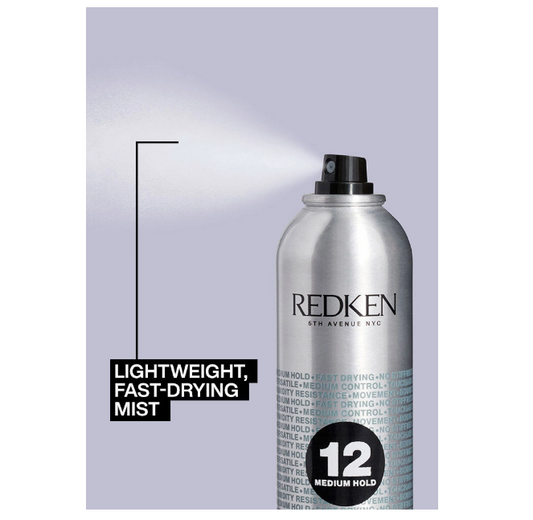 REDKEN Brushable Hairspray 10.4 oz – Flexible Hold & Natural Finish