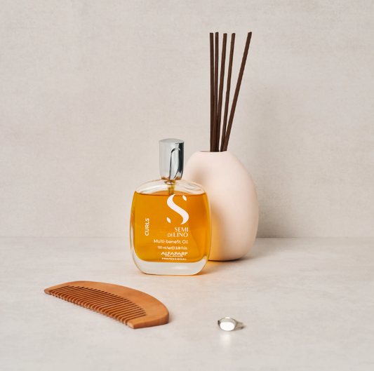 ALFAPARF MILANO Semi di Lino Curls Multi-Benefit Oil - 3.38 oz