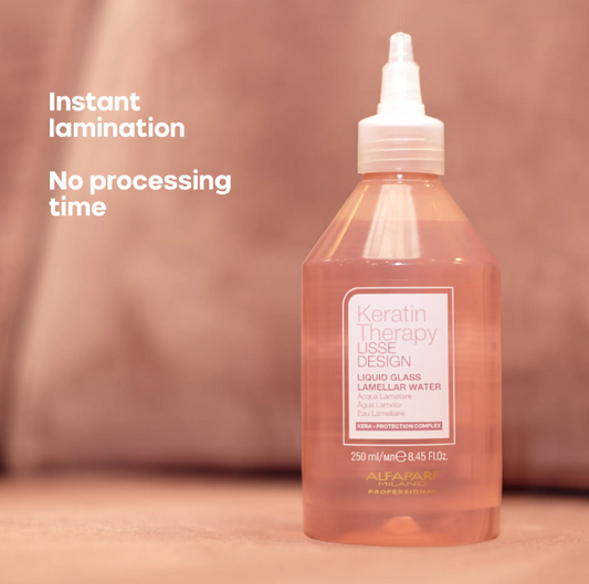 ALFAPARF MILANO Lisse Design Liquid Glass Lamellar Water - 8.45 oz