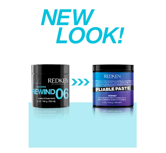REDKEN Pliable Paste 5 oz – Medium Hold Flexible Texturizing Hair Paste