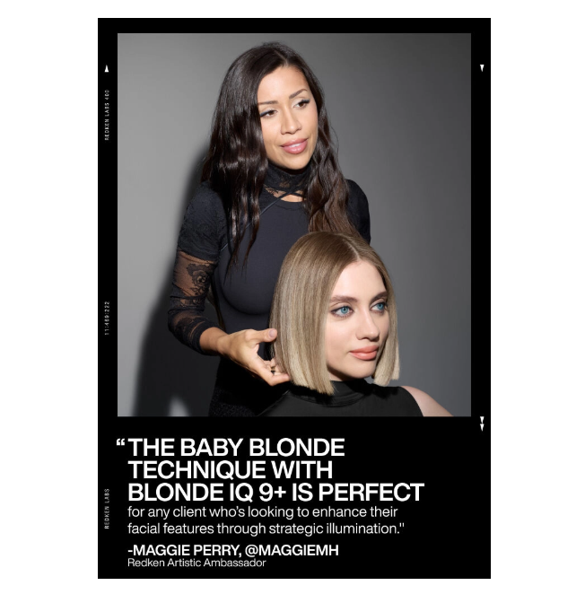 REDKEN Blonde IQ 9+ Calibrated Anti-Brass Lightener