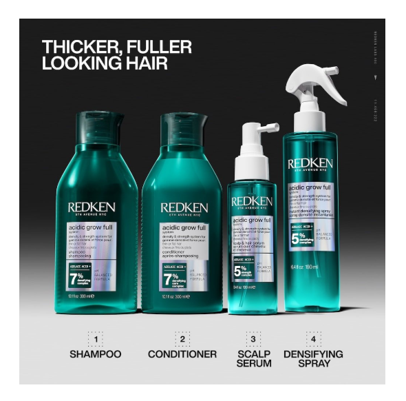 REDKEN Acidic Grow Full System Densifying Conditioner