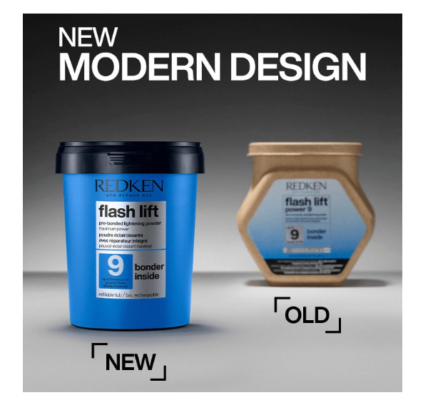 REDKEN Flash Lift 9 Bonder Inside | Professional High-Performance Hair Lightener