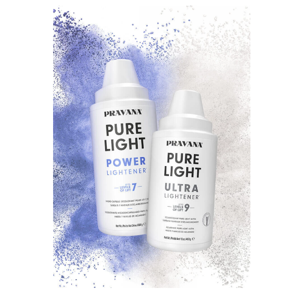 PRAVANA Pure Light Ultra Lightener Up to 9 Levels 24 oz / 680 g – Professional Hair Lightener