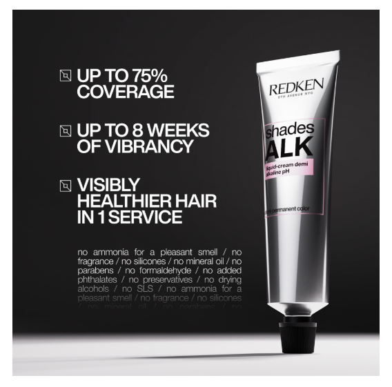 REDKEN Shades ALK Alkaline Demi 1.5 oz - Demi-Permanent Hair Color