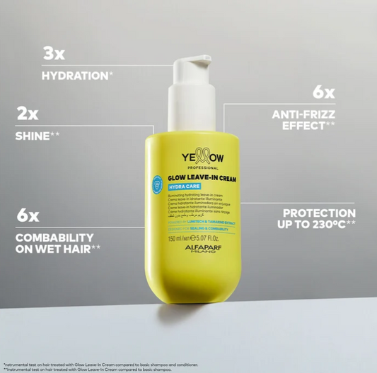 ALFAPARF MILANO Yellow Hydra Care Glow Leave-in Cream - 5.07 oz