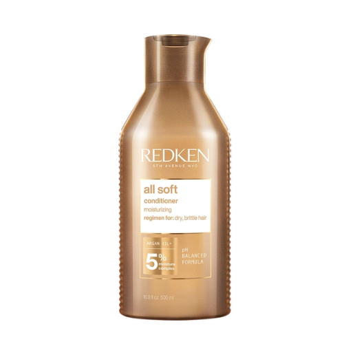 REDKEN All Soft Conditioner with Argan Oil – Moisturizing Conditioner for Dry Hair