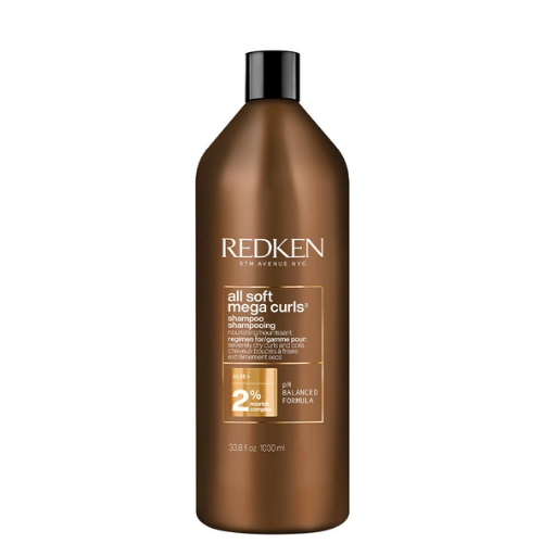 REDKEN All Soft Mega Curls Sulfate Free Shampoo for Curly and Coily Hair