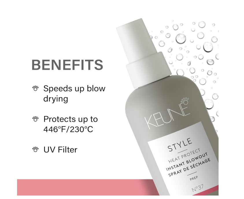 Keune Style Heat protect Instant blowout