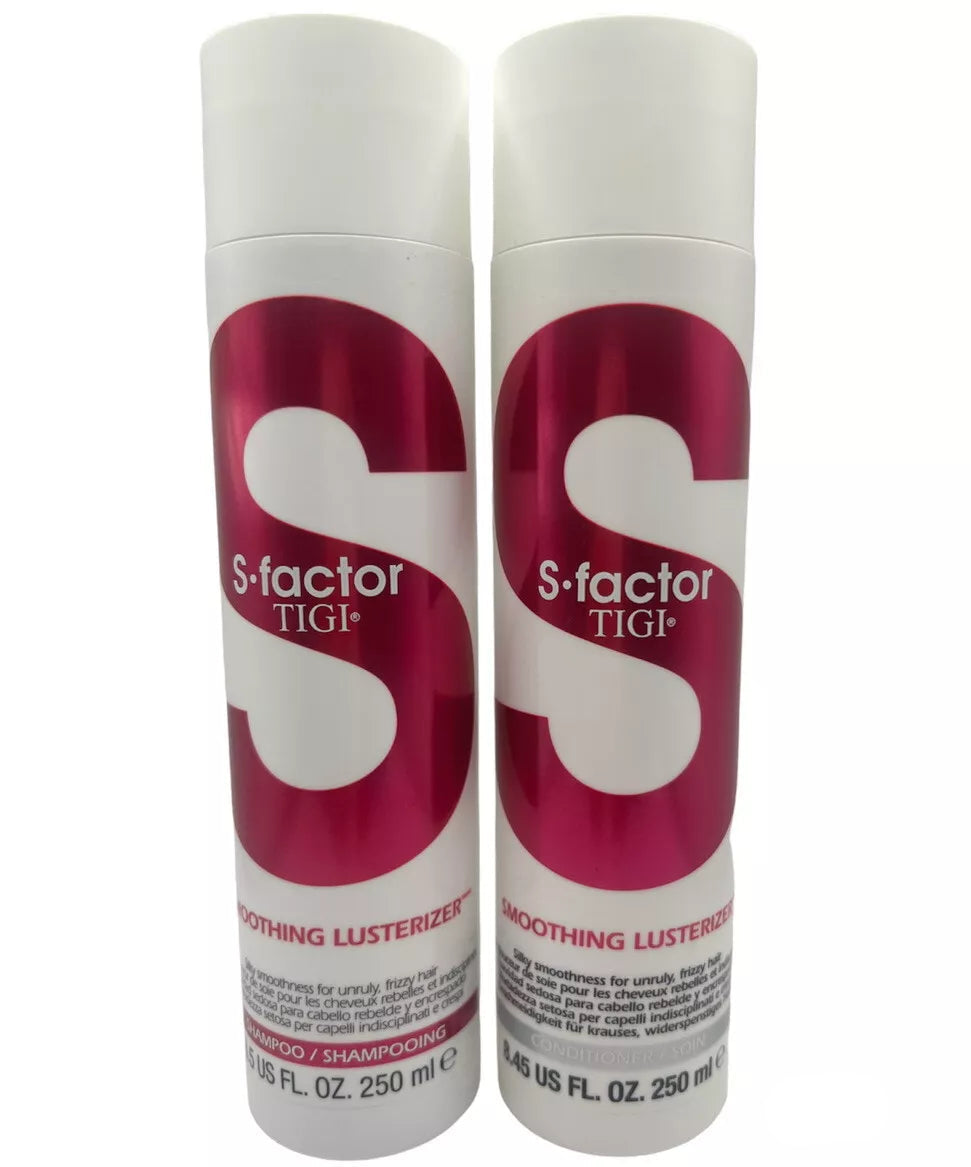 Tigi S-Factor Smoothing Lusterizer Shampoo and Conditioner Duo