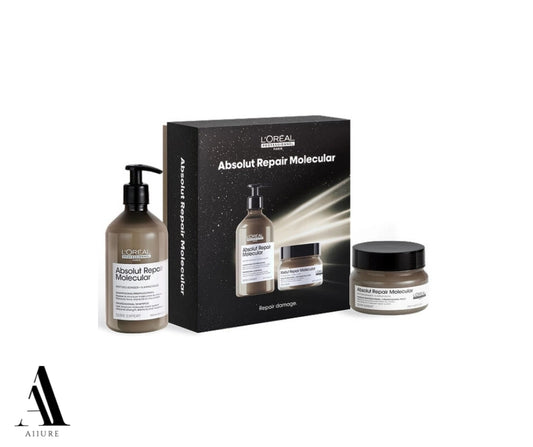 L'OREAL Absolut Repair Molecular Holiday Kit (Shampoo & Mask)
