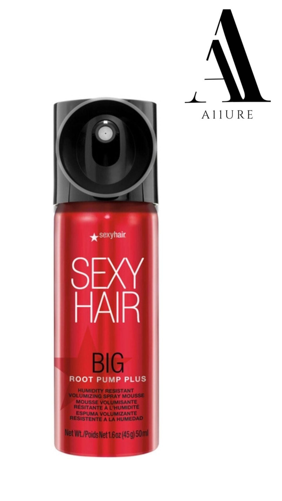 SexyHair Big Root Pump Plus Humidity Resistant Volumizing Spray Mousse 1.6 fl oz