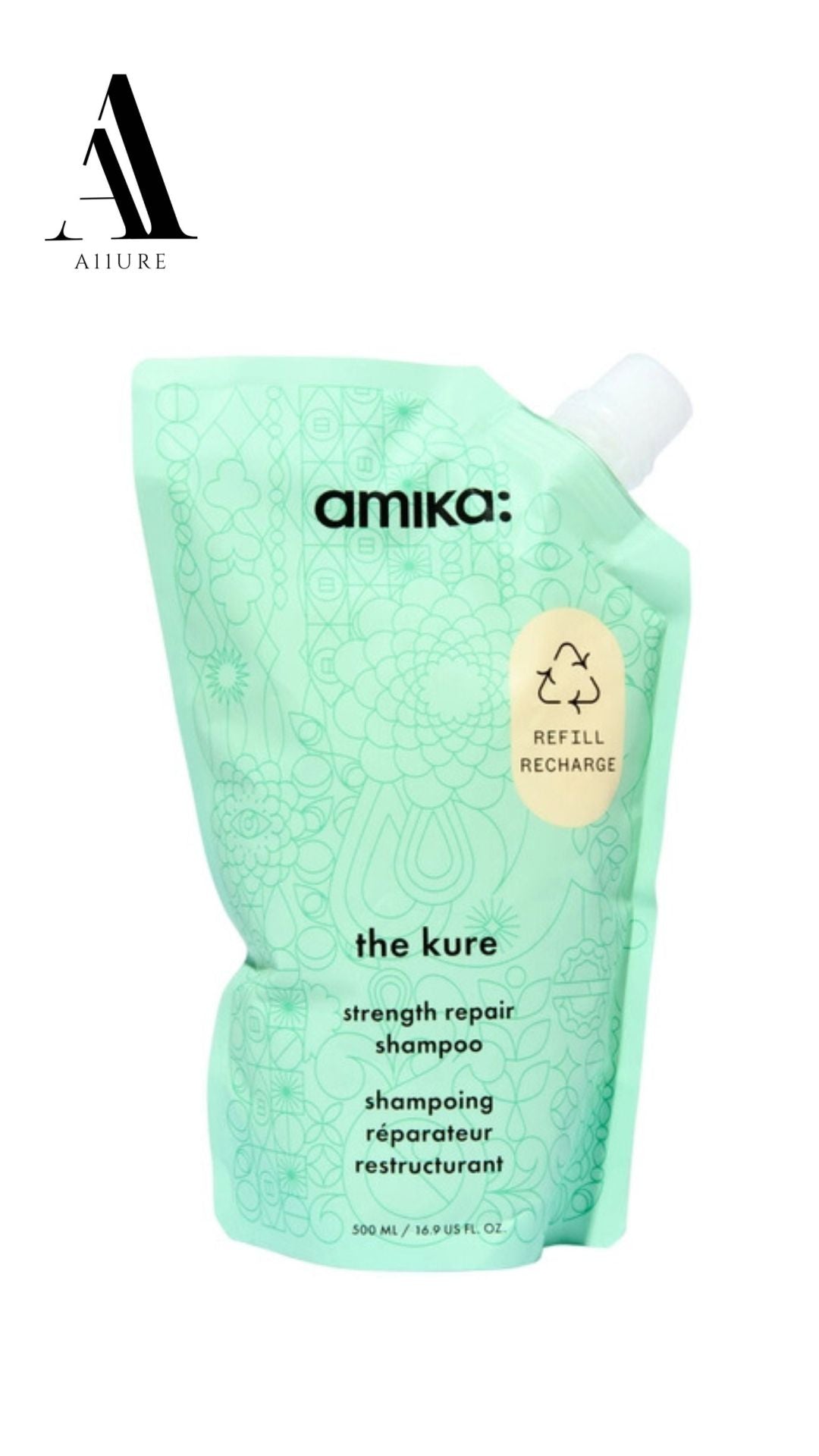 Amika The Kure Strength Repair Shampoo 16.9 fl oz