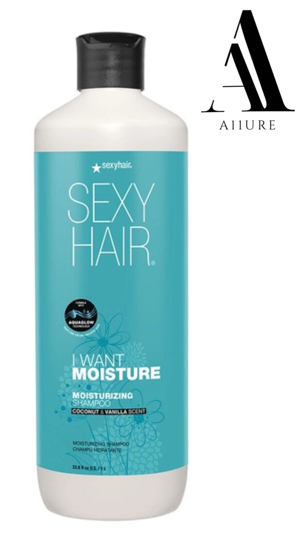 SexyHair I Want Moisture Moisturizing Shampoo 33.8 fl oz