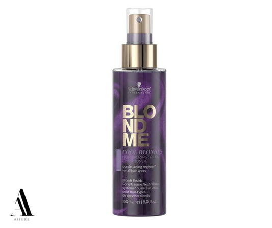 SCHWARZKOPF BlondMe Cool Blondes Neutralizing Spray Conditioner 5 fl oz