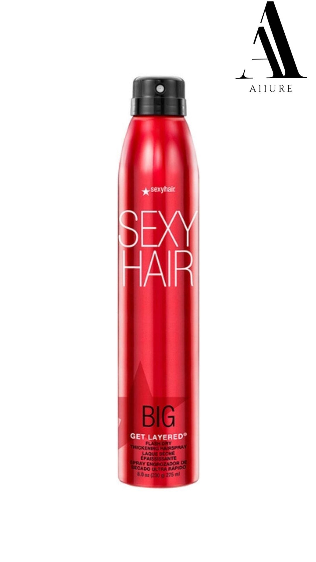 SexyHair Get Layered Flash Dry Thickening Hairspray 8 fl oz
