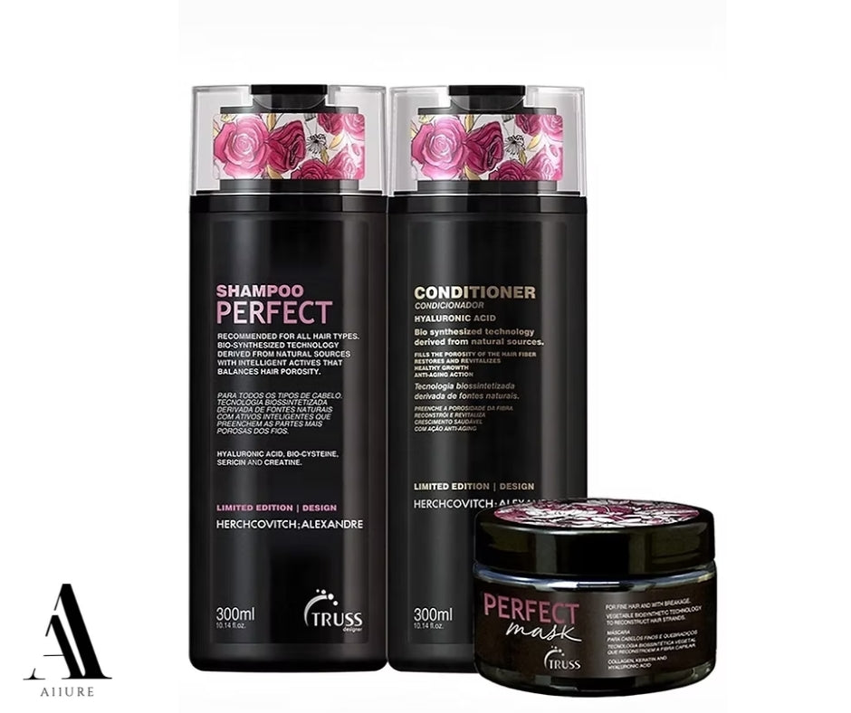 Truss Perfect Shampoo & Conditioner & Perfect Mask Set Bundle