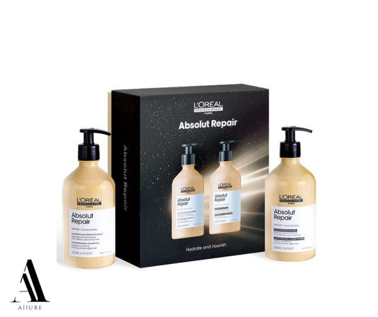 L'OREAL Absolut Repair Holiday Kit (Shampoo & Conditioner)