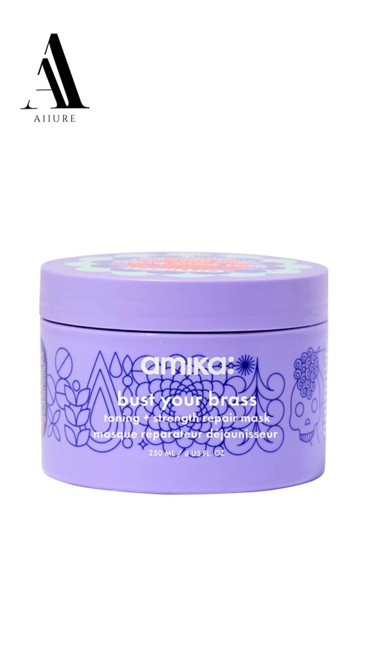 Amika Bust Your Brass Toning + Strength Repair Mask 8 oz