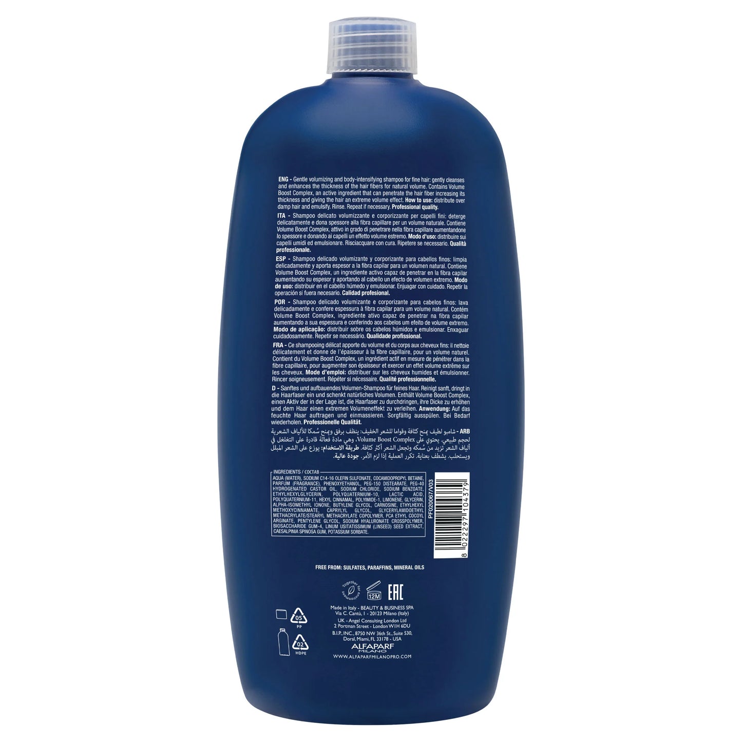 Alfaparf Semi di lino Volume-Sulfate Free Shampoo