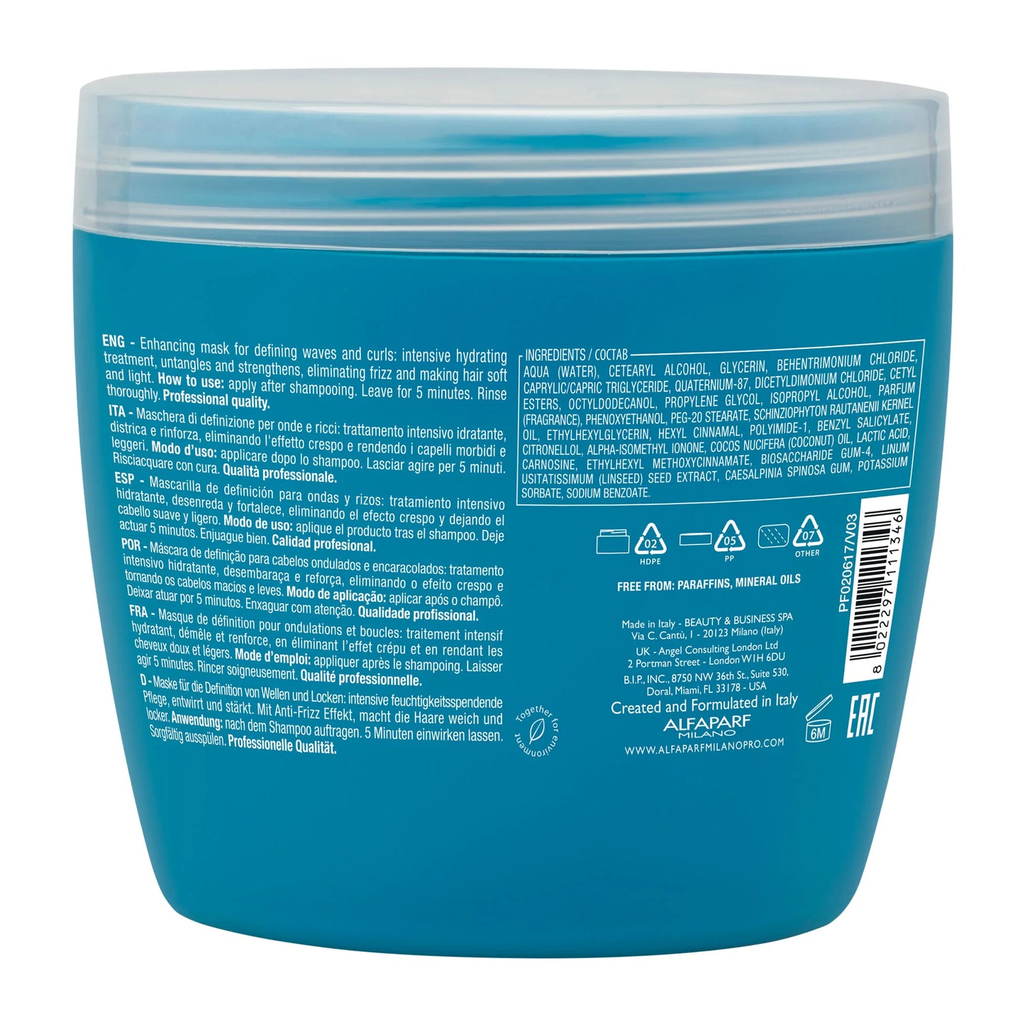 Alfaparf Semi Di Lino Curls Mask