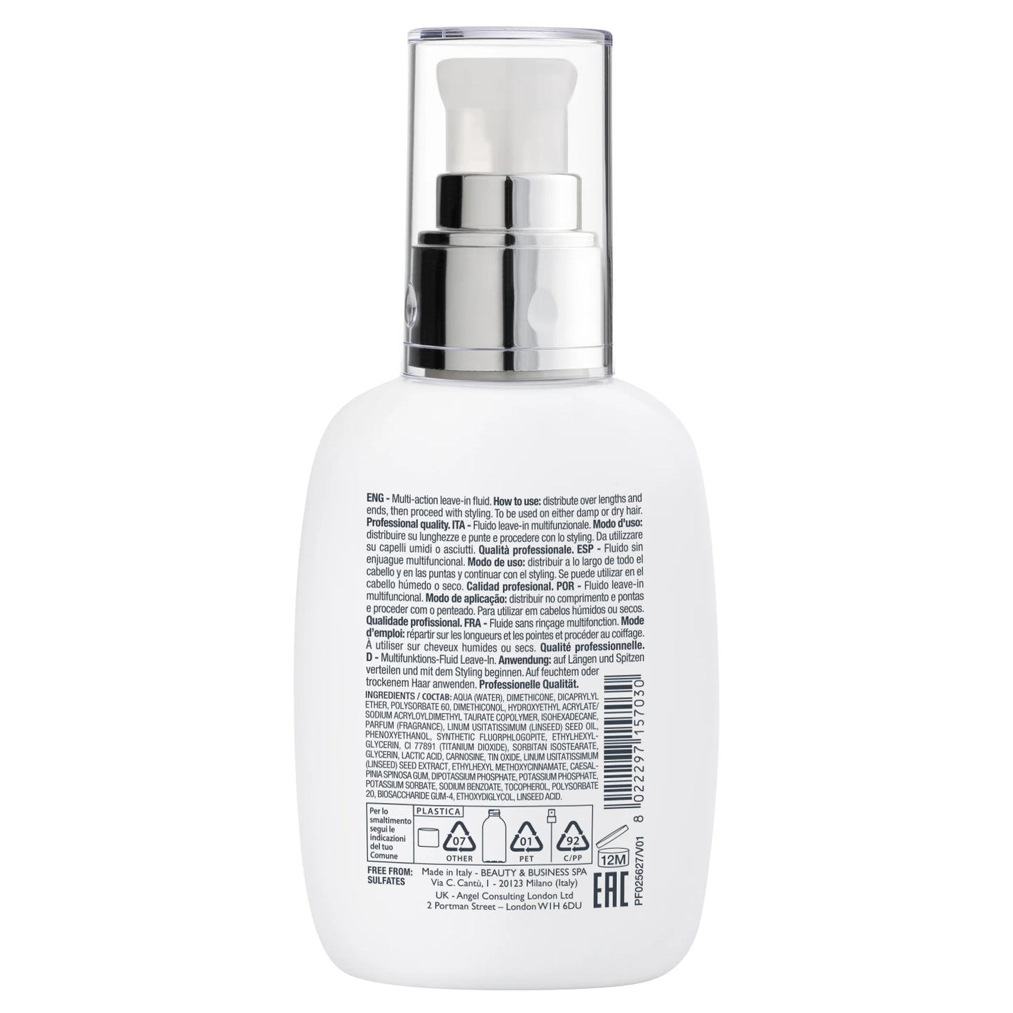 Alfaparf Milano Diamond Illuminating All-in-1 Fluid with Thermal Protection