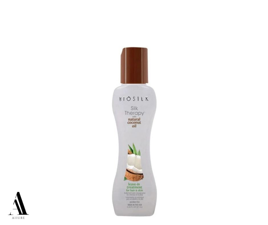 BIOSILK Silk Therapy Organic Coconut Oil Leave-In Treatment