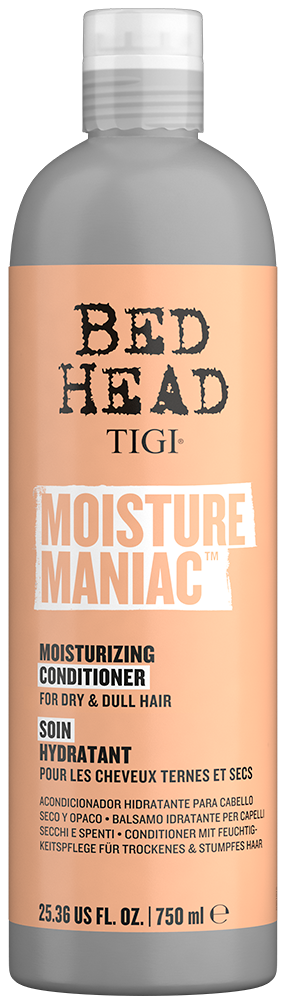 Bed Head by TIGI Moisture Maniac Sulfate Free Shampoo for dry & dull hair