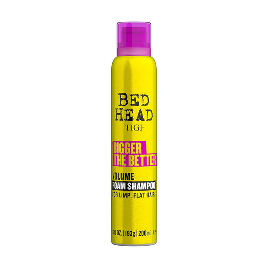 Bed Head TIGI Bigger The Better Volume Foam Shampoo for Fine Hair