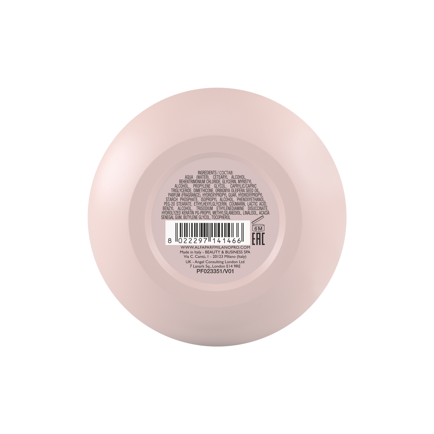 Alfaparf Milano Keratin Therapy Mask-Lisse Design