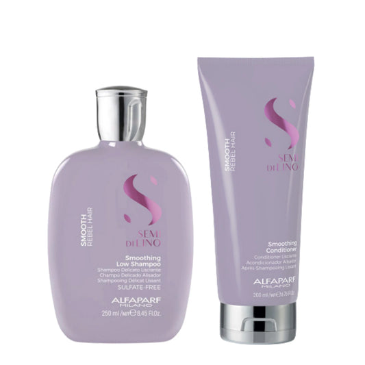 Alfaparf Milano Semi di Lino Smoothing Low Shampoo & Conditioner