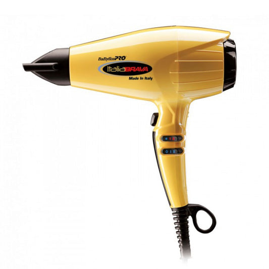BabylissPRO ItaliaBrava 2000 Dryer Yellow