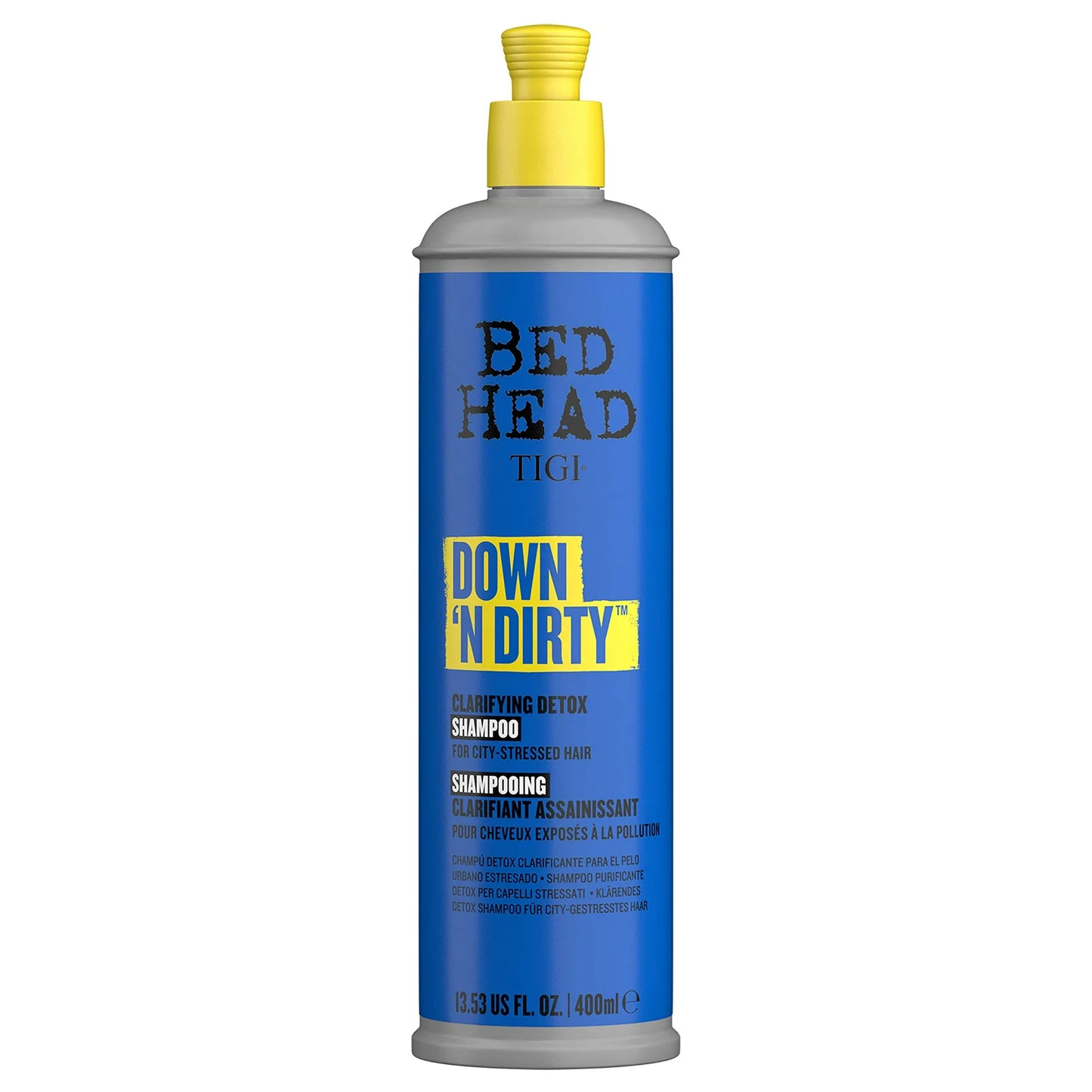 Bed Head by TIGI Down N' Dirty Clarifying Detox Shampoo for Cleansing