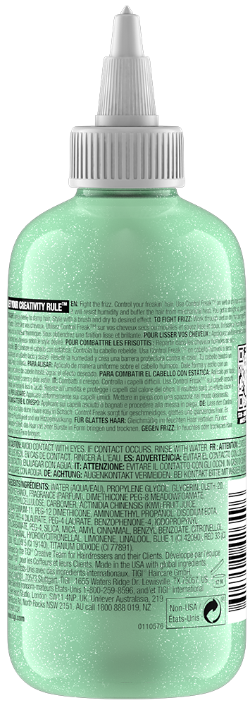 Bed Head by TIGI Control Freak Frizz Control And Straightener