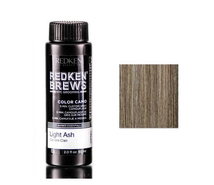 Redken Brews Color Camo 5 Minute Custom Gray Camouflage.