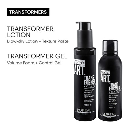 L'OREAL Transformer Lotion for Heat Protection & Blow Dry 5.1 oz