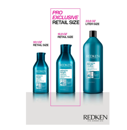 REDKEN Extreme Length Conditioner | Strengthening Conditioner for Long, Healthy Hair