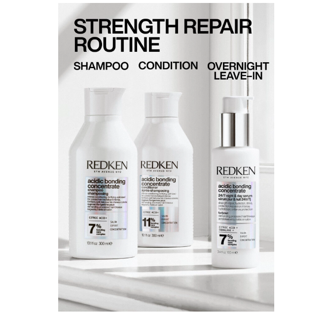 REDKEN Acidic Bonding Concentrate 24/7 Night & Day Serum 3.4 oz