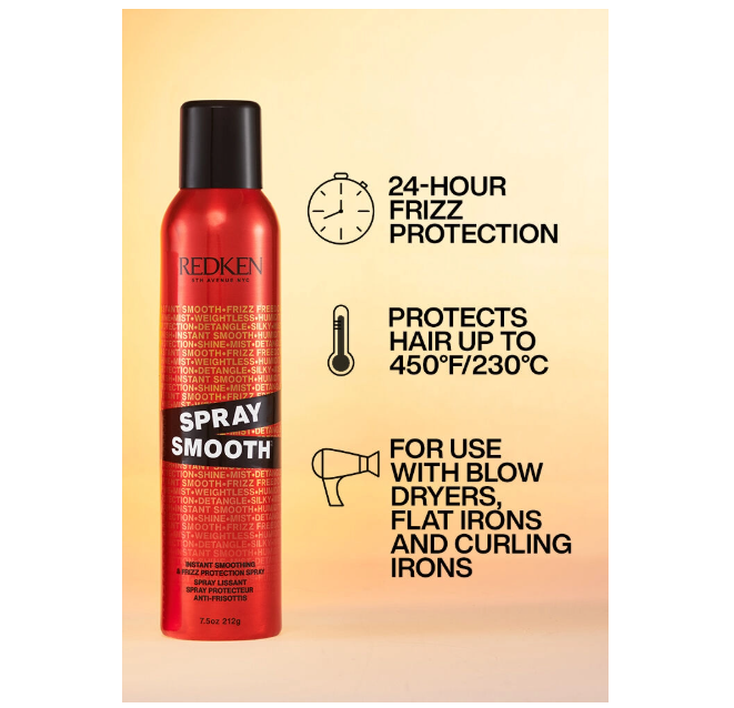 REDKEN Instant Smoothing & Defrizzing Spray 7.5 oz