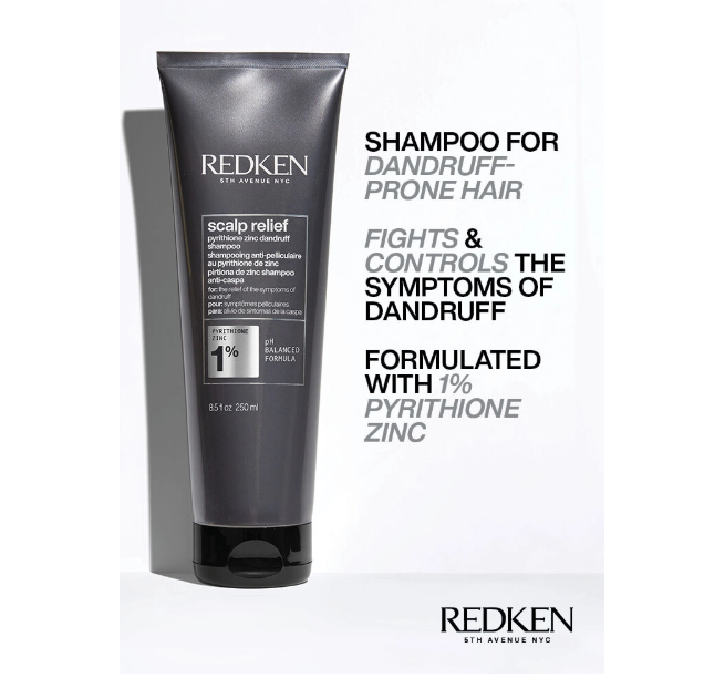 REDKEN Scalp Relief Dandruff Control Shampoo 8.5 oz – Anti-Dandruff Scalp Care