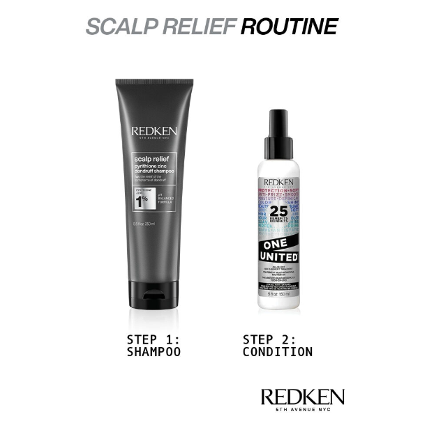 REDKEN Scalp Relief Dandruff Control Shampoo 8.5 oz – Anti-Dandruff Scalp Care